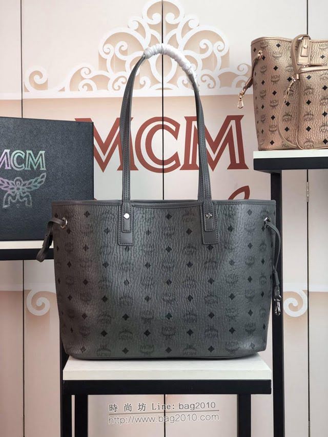 MCM女包 原單 6018 MCMLIZ VLSETOS系列 雙面可用 MCM女購物袋 MCM女手提包 單肩包  mdmc1248